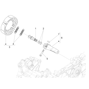Freno posteriore - Ceppi freno Vespa Sprint 150 3V IE ABS Euro 3 2015