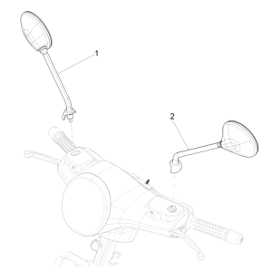 Retrovisori Vespa GTS 125 IE ABS Euro 5 2021