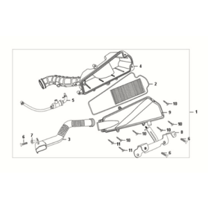 Filtro aria Sym Fiddle III 50 E3