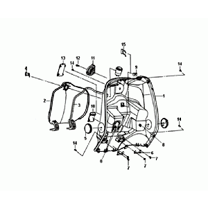 Paragambe Sym Fiddle III nero opaco