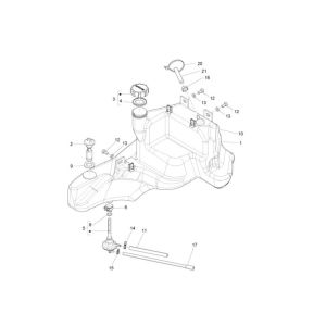 Serbatoio gas - Galleggiante serbatoio - Valvola sottovuoto AC a 4 tempi Piaggio Zip 2000