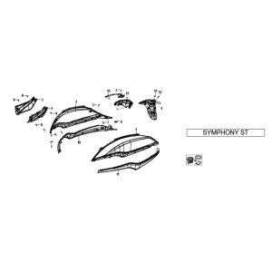 Placcatura Sym Symphony ST E3 grigia (GY-010U)