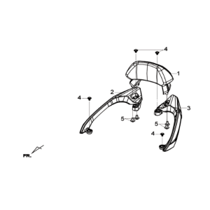 Staffa L/R Sym Joymax 300I ABS E3 2014-2016
