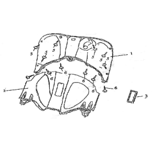 Cappuccio interno Lintex Retro 125cc