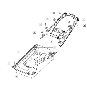Piastra inferiore Niu M1