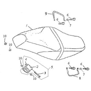 Sella Benzhou Retro bianca