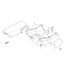 Coprisedili Honda MTX 50