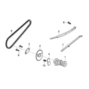 Cam shaft Sym Joymax Z 125 E4