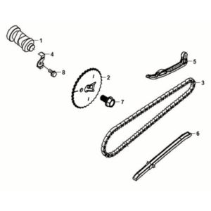 Cam Shaft Sym Orbit III 125i E5