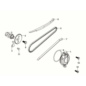 Albero a camme Sym Orbit III 50 E5