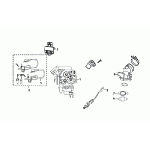 Carburatore Sym Fiddle III Euro 4