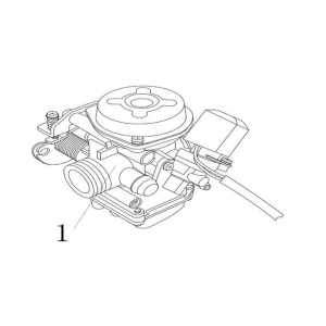 Carburatore AGM Ape 50 nero