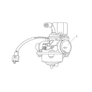 Carburatore nero AGM Venom