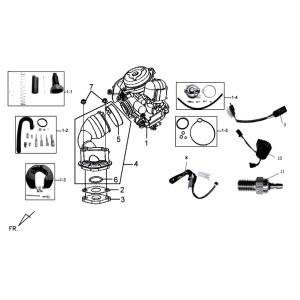 Carburatore Sym Mio Carburatore Sym Mio-1