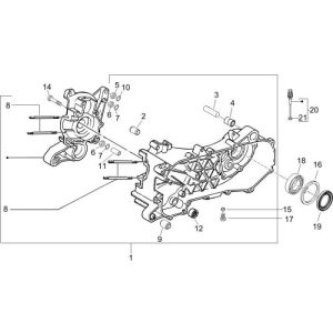 Carter Vespa Sprint 50 2 tempi AC
