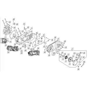 Basamento Kymco MXU 300R