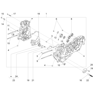 Carter Vespa Sprint 125 3V IE ABS