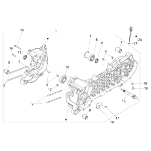 Carter Vespa Sprint 50 4 tempi IGET 3V Euro 4