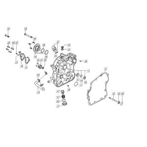 Coperchio carter Kymco MXU 300