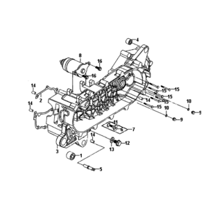 Basamento sinistro Sym Symphony ST E3