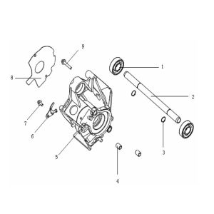 Basamento sinistro Generic Ideo 50 2 tempi rame 2010 25km/h