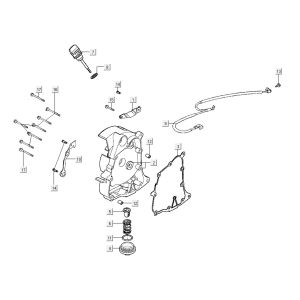 Carter - Dipstick - Filtro olio Kymco Agility CITY 16 125