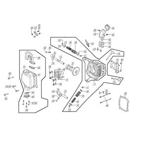 Testata cilindro Agility CITY 16 125
