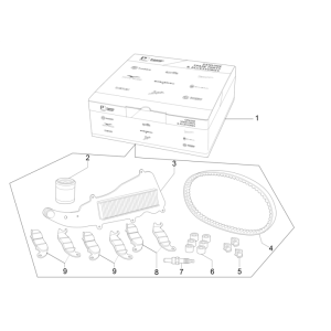 Pacchetto manutenzione Piaggio MP3 300 LT Sport 2009-2014