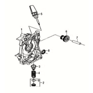 Coperchio carter Sym Fiddle III 50 E3