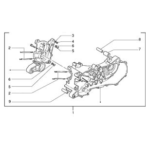 Carter Piaggio Zip RST 50 2 tempi AC