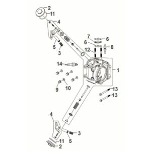 Testata cilindro Sym Fiddle IV 50 Euro 5