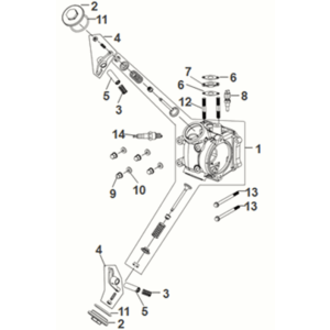 Testa cilindro Sym X-Pro 50 E5