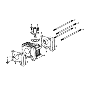 Guarnizione cilindro/testa/guarnizione base Sym Symphony ST E3