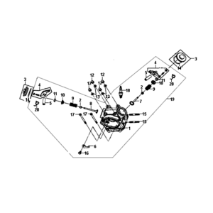 Testa cilindro KPL. Sym Symphony ST E3