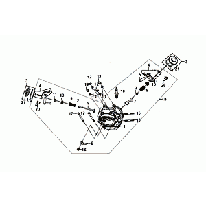 Testata cilindrica Sym Orbit III nera