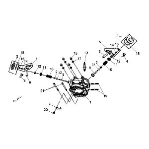 Testa cilindro Sym Allo (WH871) champagne