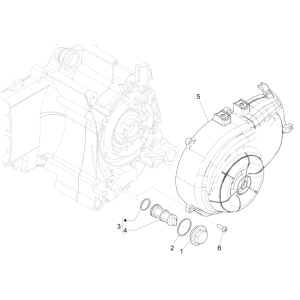 Coprivolano - Filtro olio AC Piaggio Liberty 50 4 tempi