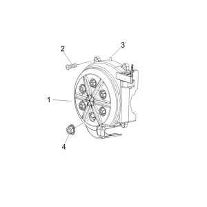Coprivolano Piaggio NRG Power DD 50 2 tempi LC 2007-2017