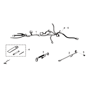 Cablaggio Sym Joymax 300I ABS E3 2014-2016