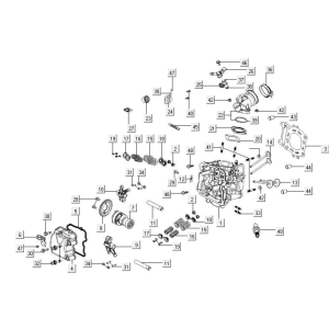 Testa cilindro Kymco New Downtown 350i ABS