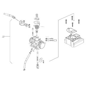 Corpo acceleratore Kymco People S 150i Euro 4