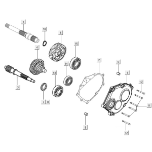 Denti - Trasmissione Kymco New Downtown 350i ABS