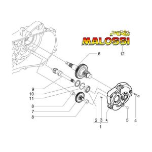 Cambio - Trasmissione AC Piaggio Zip 2000 4 tempi