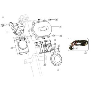 Parti elettriche Niu M1