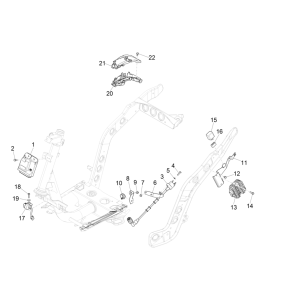 Interruttori - pulsanti Piaggo Zip 50 4 tempi IGET 3V Euro 4