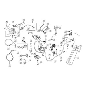 Parti elettriche Kymco New Dink 200i