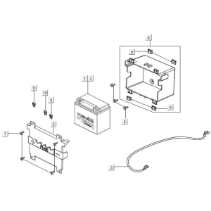 Batteria ABS Kymco New Downtown 350i