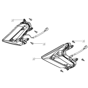 Indicatori anteriori Kymco New Downtown 350i ABS