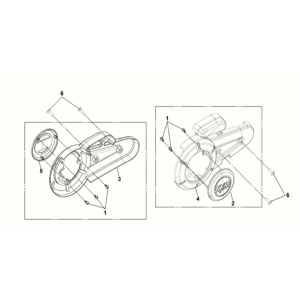 Coperchio forcella Sym E-MIO
