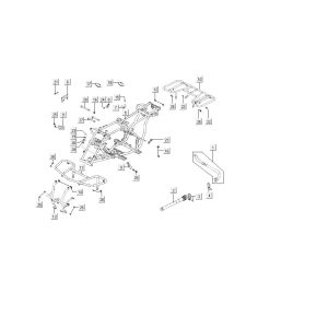 Telaio Kymco MXU 150